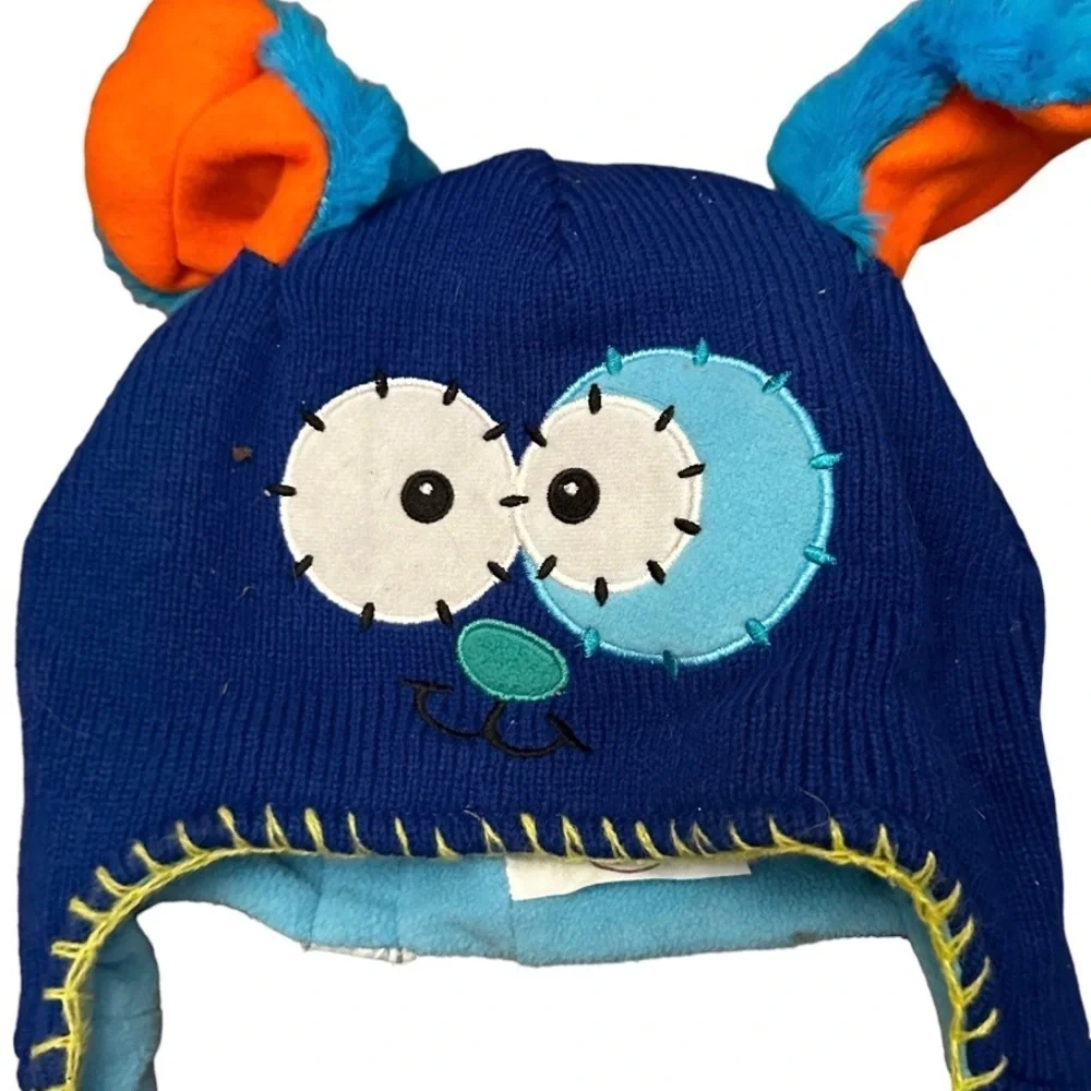 Ideavillage Sweater Hat Moveable‎ Ears nwt